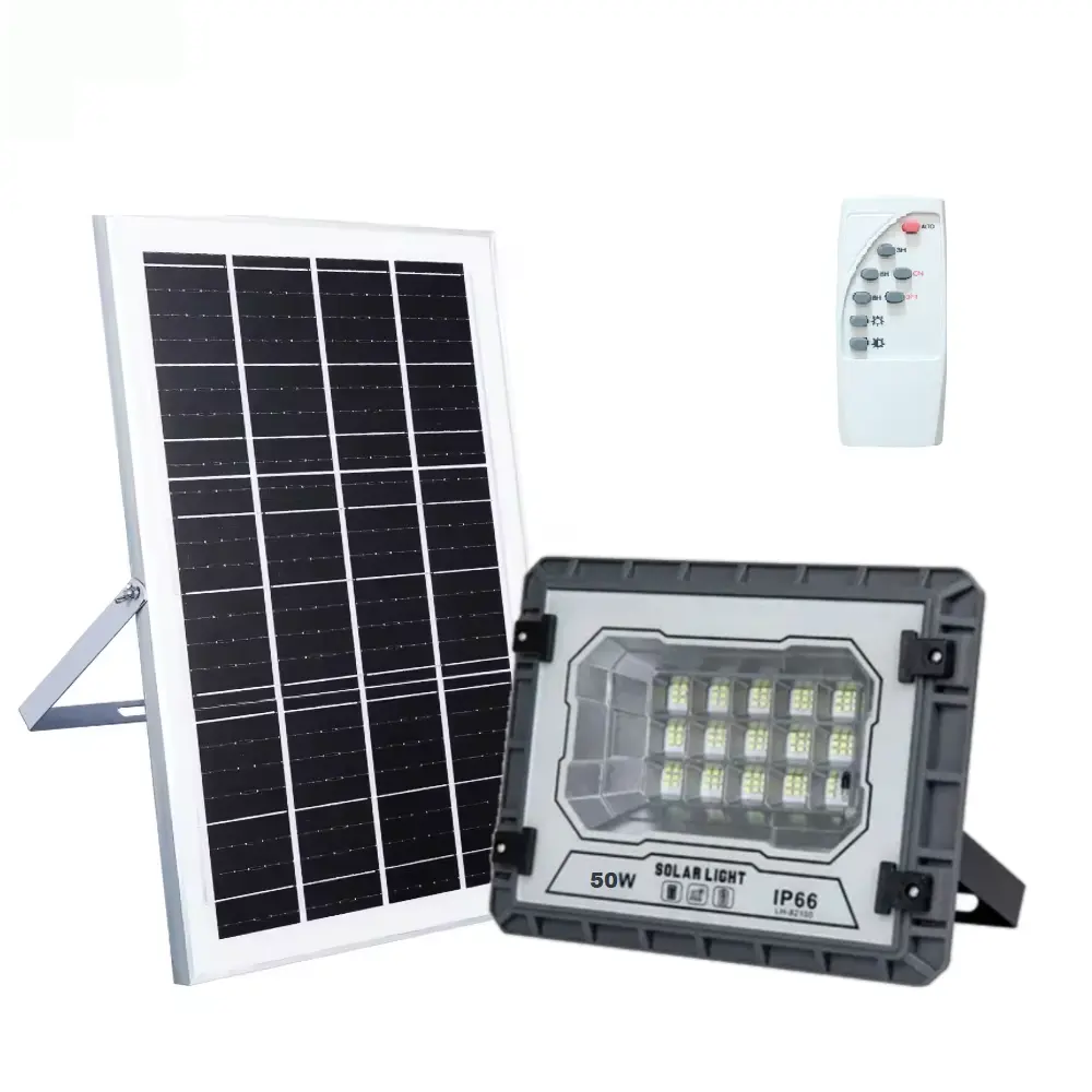 Projecteur led Solaire Éclairage Extérieur 50W IP66