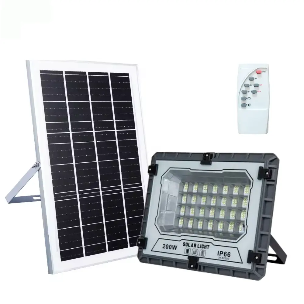  Projecteur led Solaire Éclairage Extérieur 200W IP66