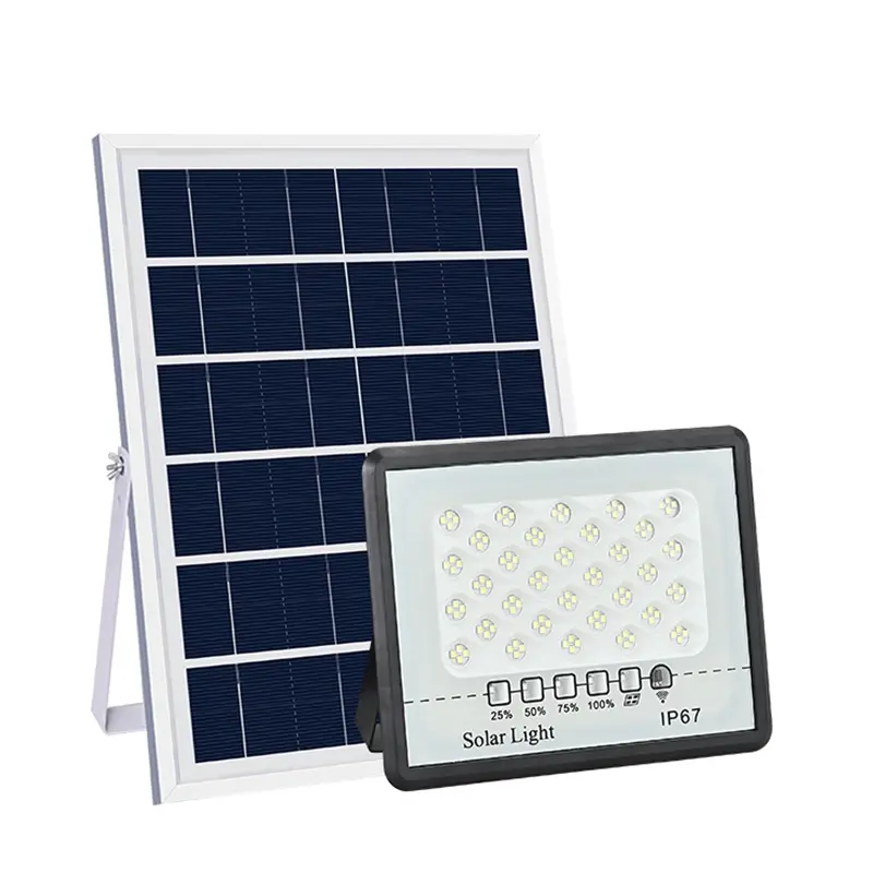 Projecteur Solaire LED Extérieur Ultra Lumineux 40W