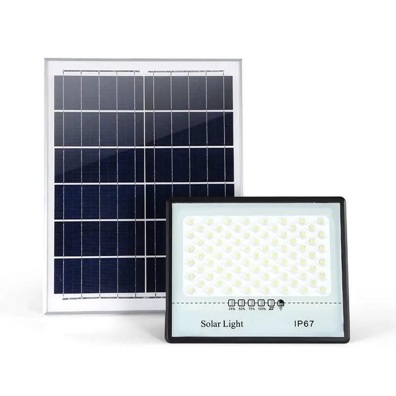 Projecteur Solaire LED Extérieur Ultra Lumineux 100W IP67