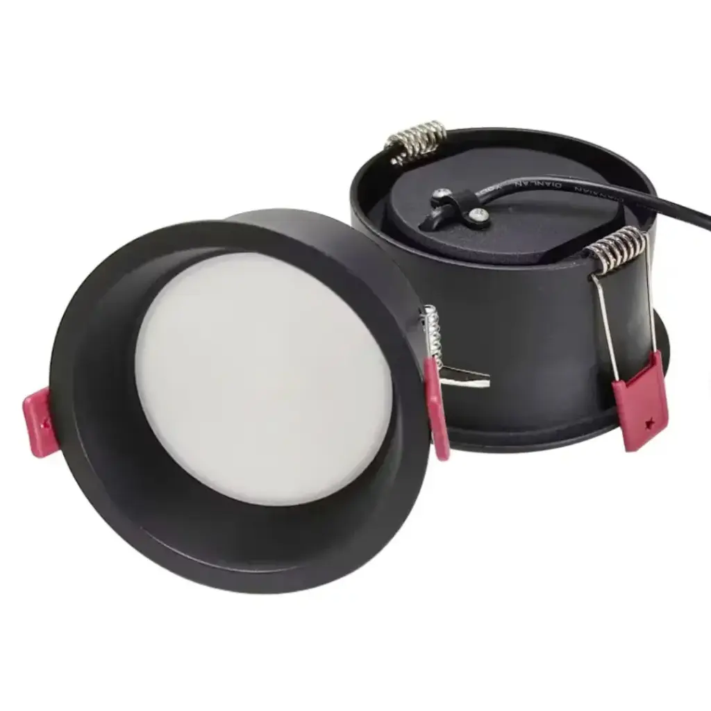 spot led encastrable  en aluminium pour plafond  7 w couleur lumiere 6500K