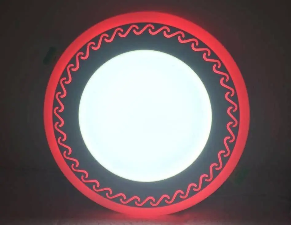 spot led 6+3w avec couleur au contoure