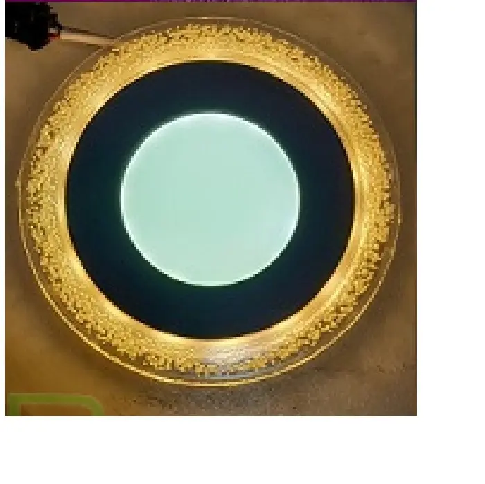 spot led encastrable avec contoure 3+3 w avec 3 couleur