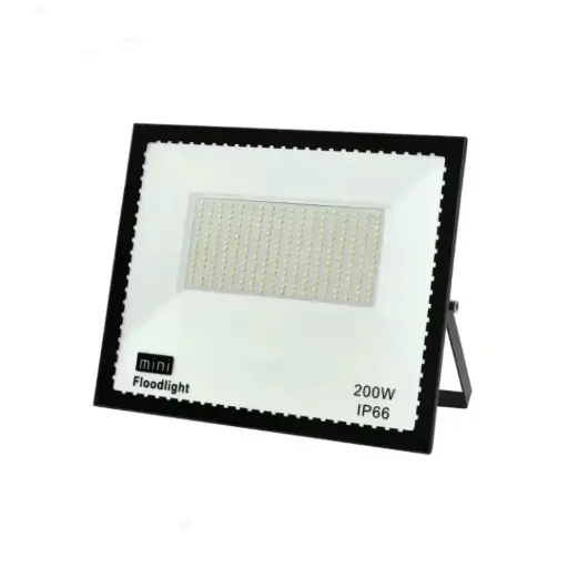 projecteur led slim SMD 200W noir 
