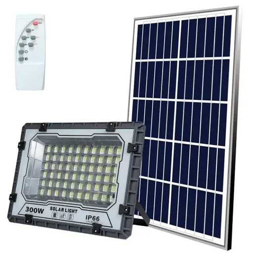  Projecteur led Solaire Éclairage Extérieur 300W IP66