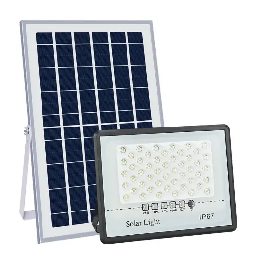 Projecteur Solaire LED Extérieur Ultra Lumineux 60W